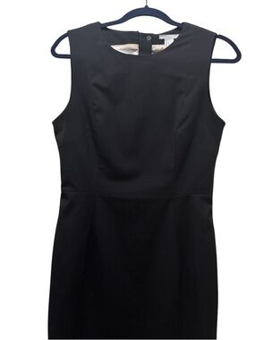 H&M Classic Black Sleeveless Sheath Dress